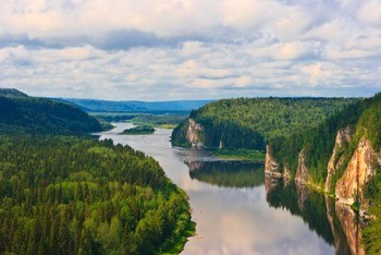 Река Вишера фото