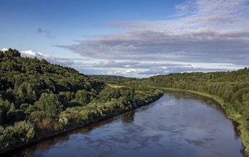Река Мста фото