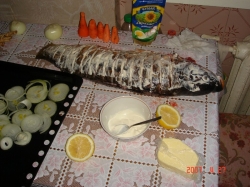 Рецепт карпа целиком в духовке